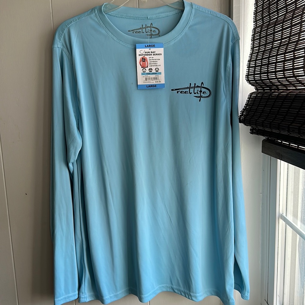 NWT Reel Life long sleeve top